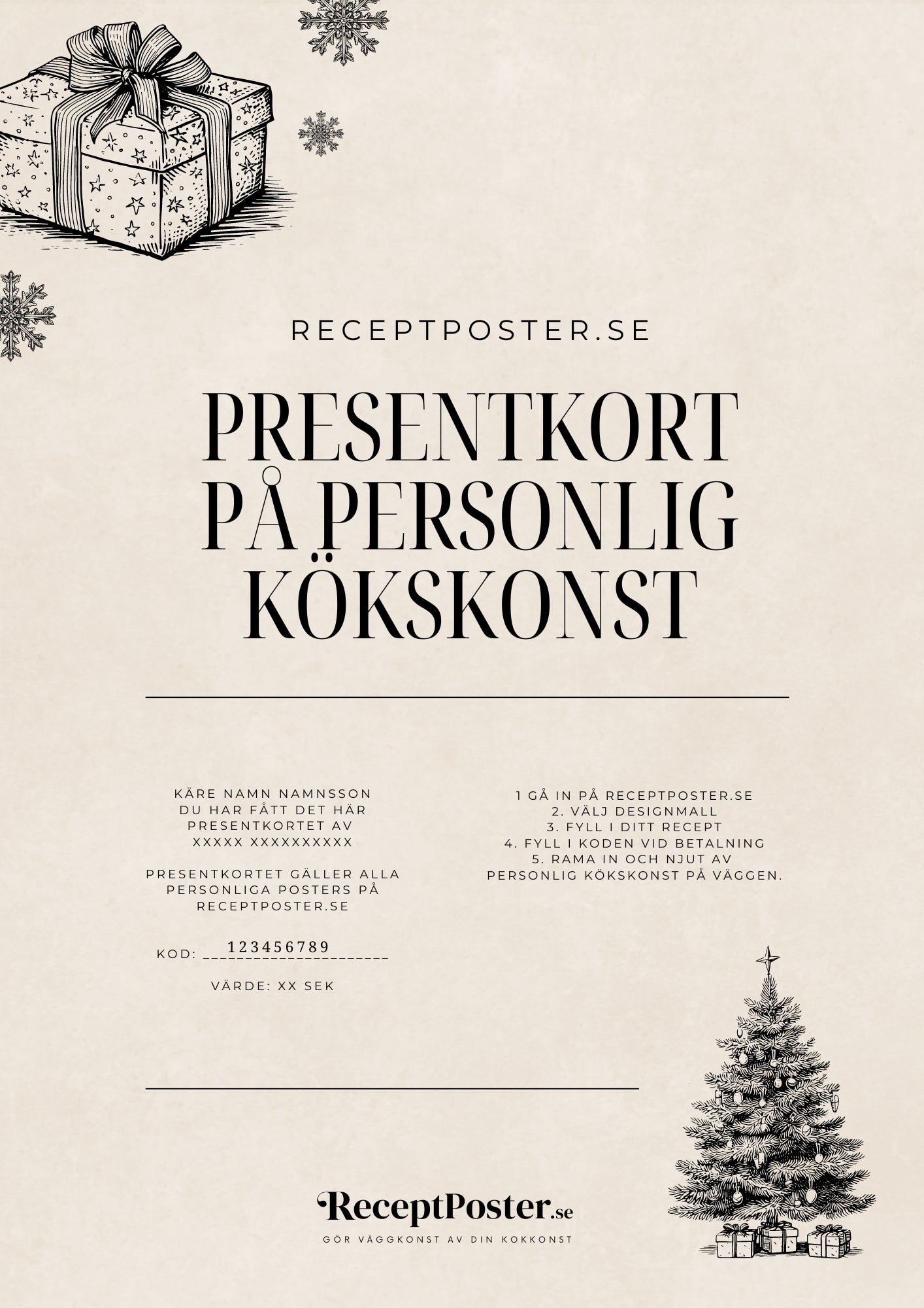 Presentkort